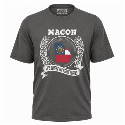 Macon Georgia It's Where My Story Begins Shirt