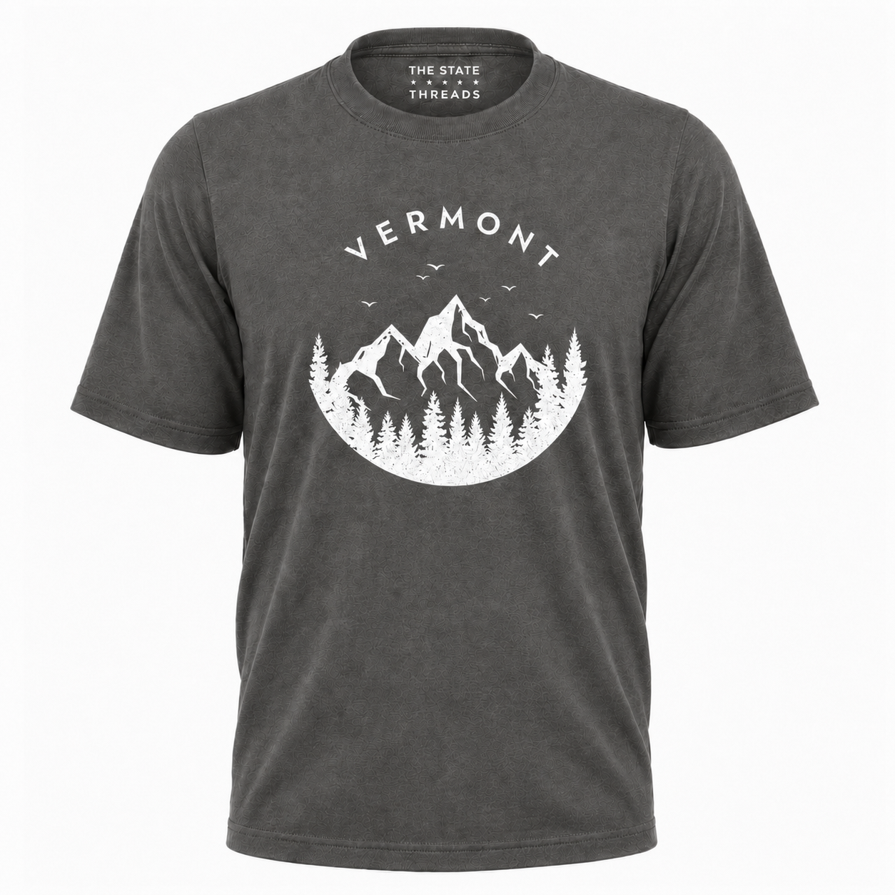 Vermont Mountain Forest Badge Shirt