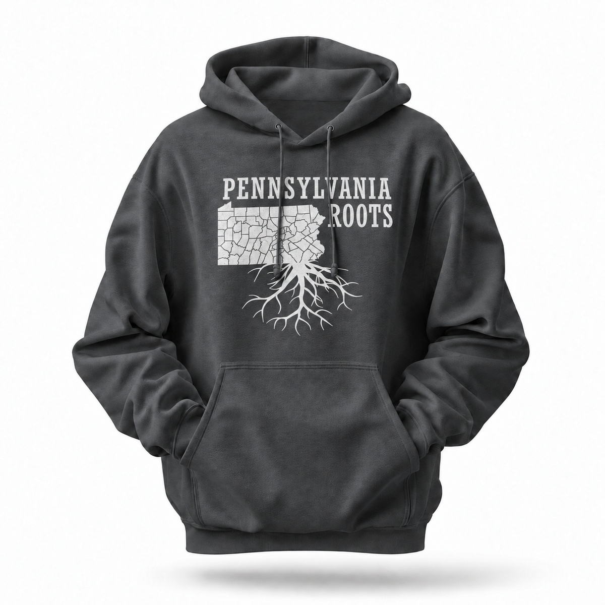 Pennsylvania Roots County Map Hometown Pride Hoodie