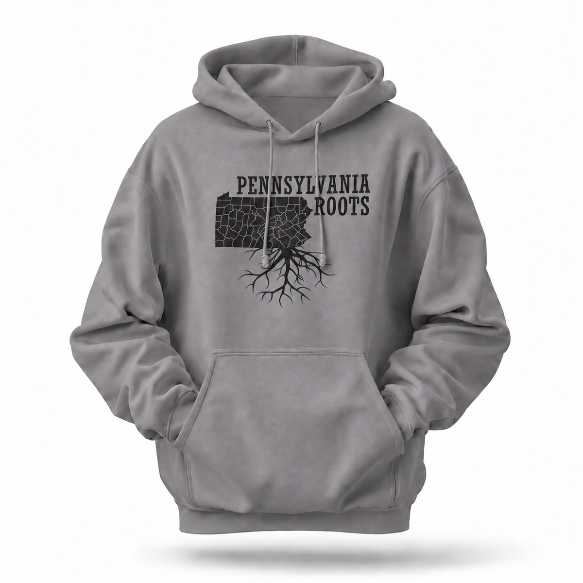 Pennsylvania Roots County Map Hometown Pride Hoodie
