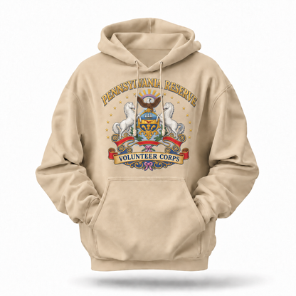 Pennsylvania Reserve Volunteer Corps Coat Of Arms Hoodie