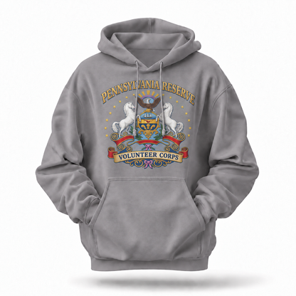 Pennsylvania Reserve Volunteer Corps Coat Of Arms Hoodie