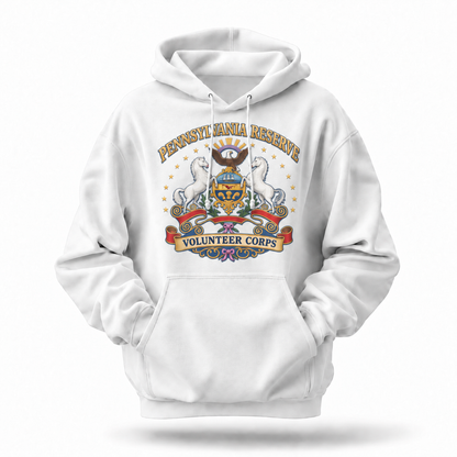 Pennsylvania Reserve Volunteer Corps Coat Of Arms Hoodie