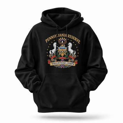 Pennsylvania Reserve Volunteer Corps Coat Of Arms Hoodie