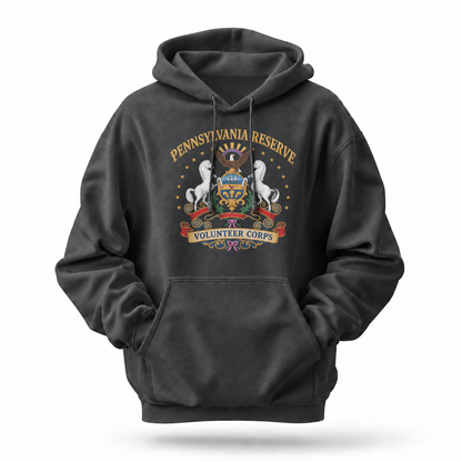 Pennsylvania Reserve Volunteer Corps Coat Of Arms Hoodie