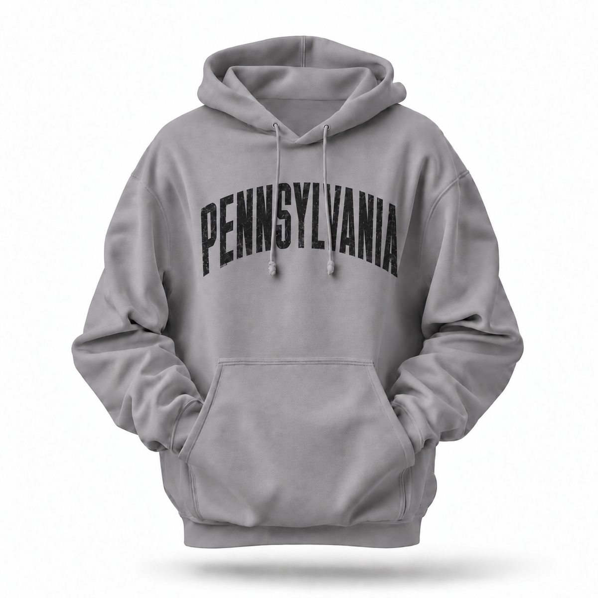 Pennsylvania Collegiate Arch Distressed Varsity Letters Hoodie