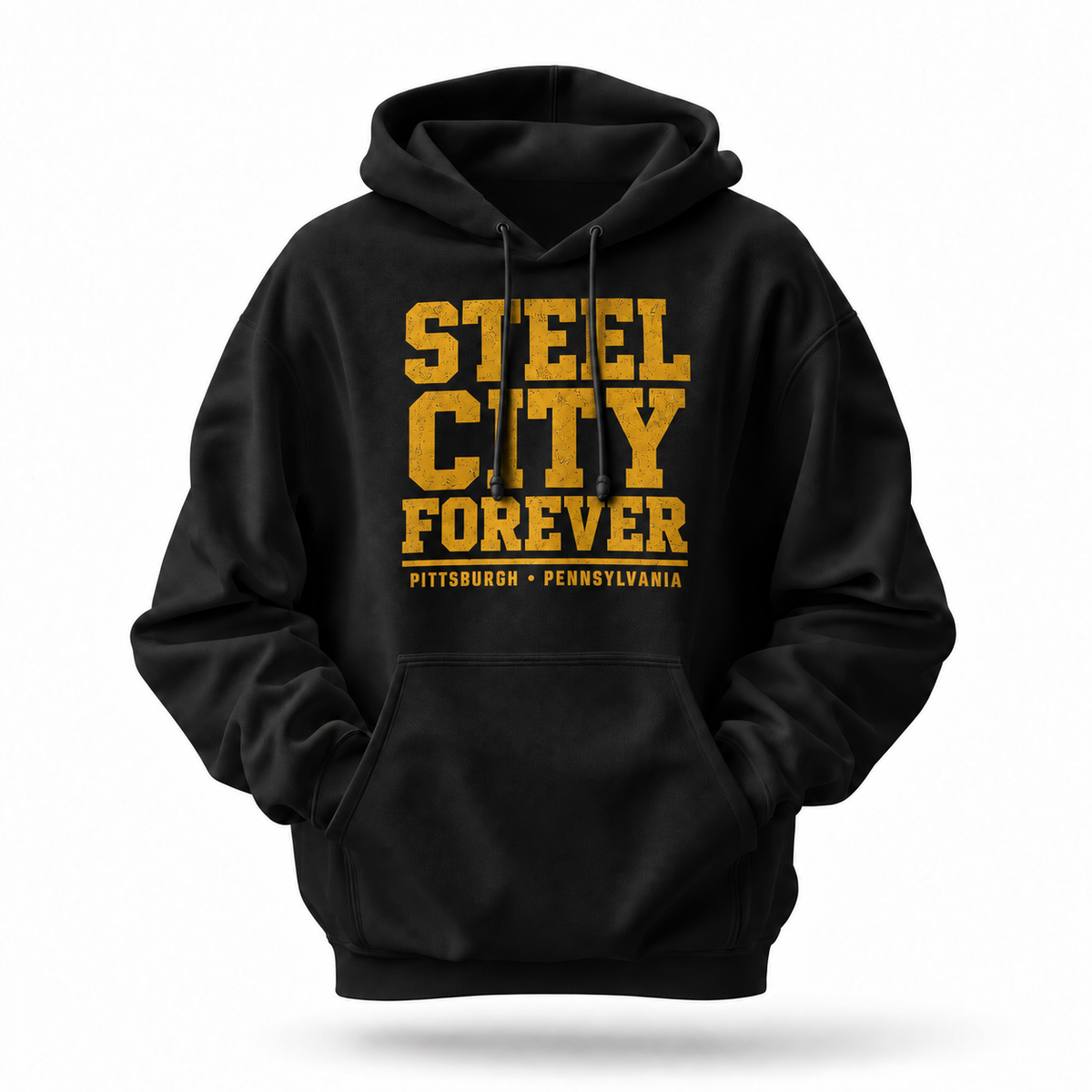 Steel City Forever Pittsburgh Pennsylvania Varsity Hoodie