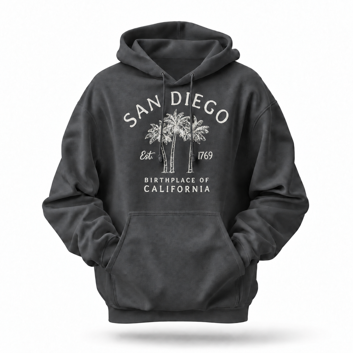 San Diego California Palm Trees Est 1769 Hoodie