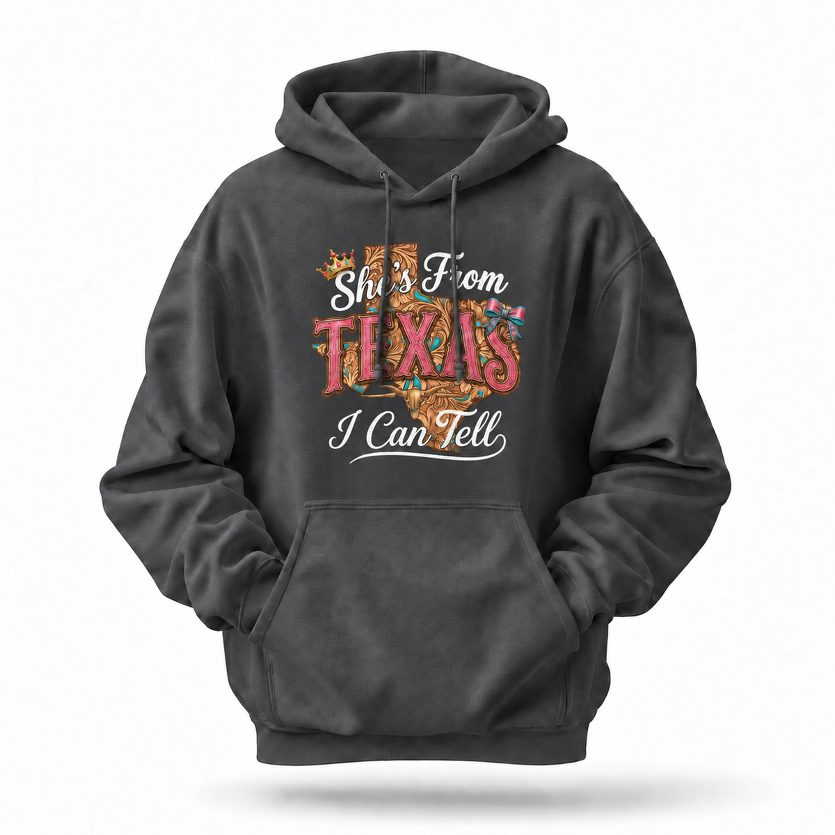 She's From Texas I Can Tell Cowgirl Hoodie