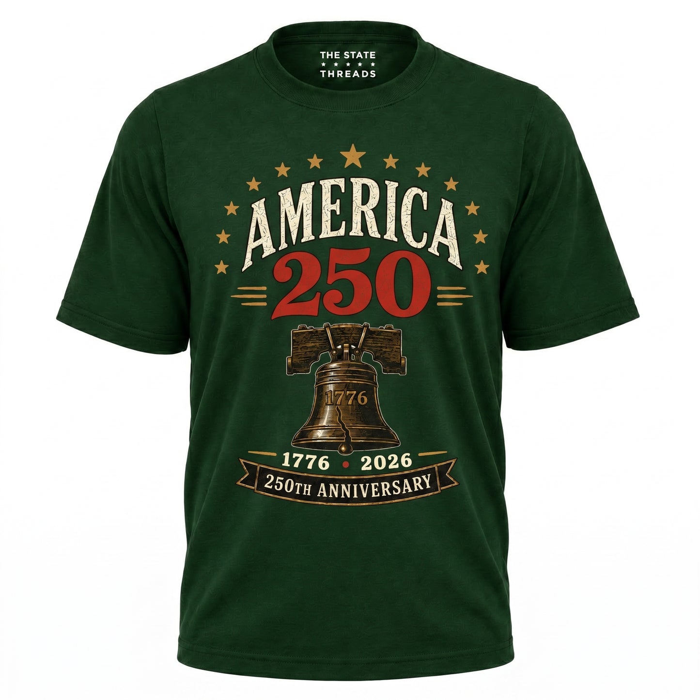 America 250th Anniversary Liberty Bell Patriotic Shirt