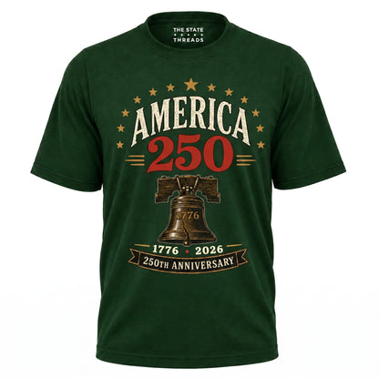 America 250th Anniversary Liberty Bell Patriotic Shirt