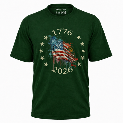 USA Flag 250 Anniversary Shirt