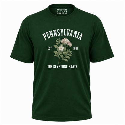 Pennsylvania Mountain Laurel State Pride Shirt