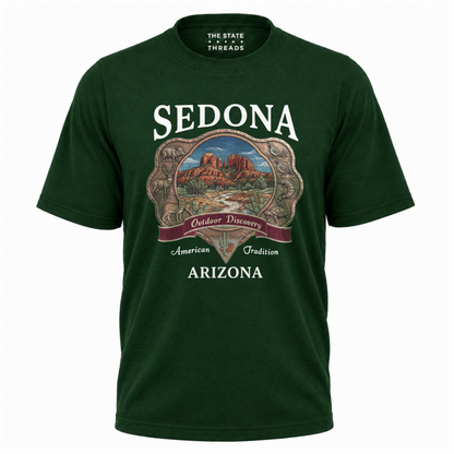 Arizona Sedona Outdoor Discovery Red Rock Canyon Shirt