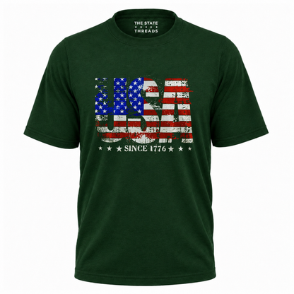 America USA Since 1776 Patriotic Flag Shirt