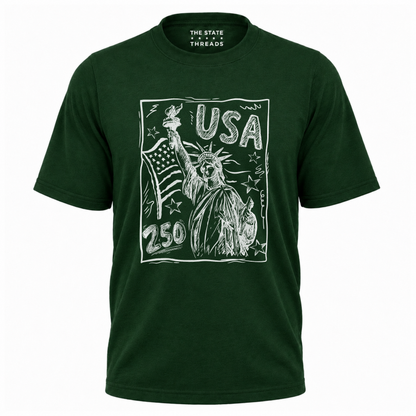 America USA 250 Years Liberty Anniversary Shirt
