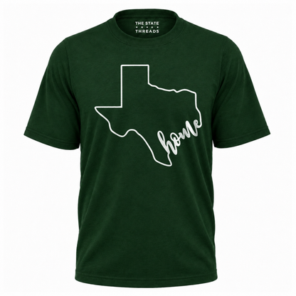 Texas Home State Outline Minimalist Shirt