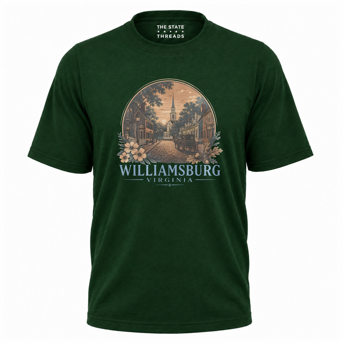 Virginia Williamsburg Colonial Historic Vintage Shirt