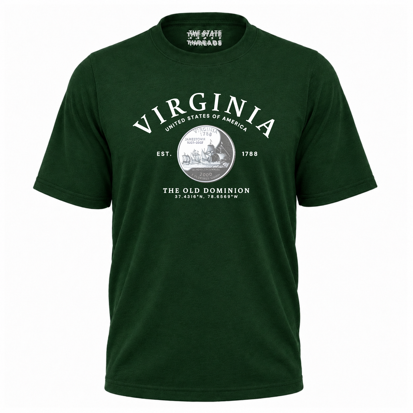 Virginia State Quarter Old Dominion Pride Shirt