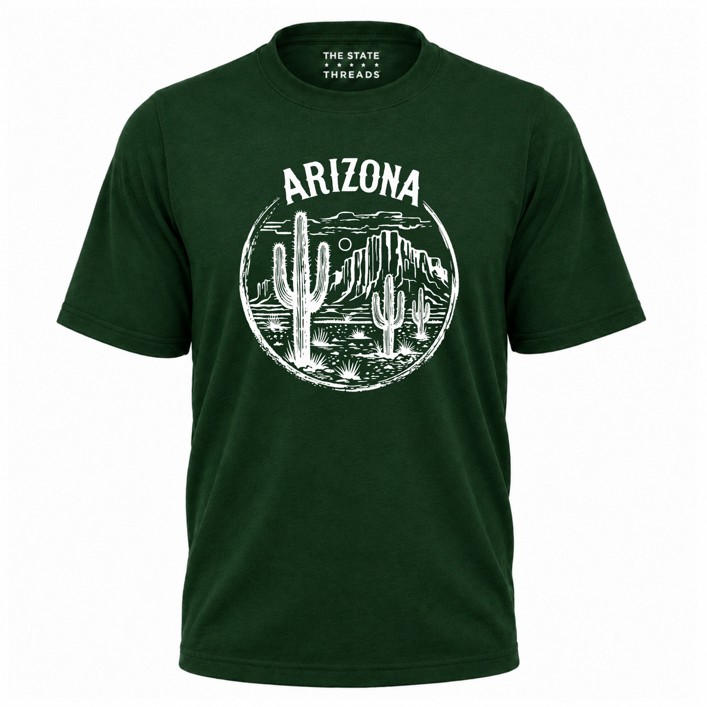 Arizona Desert Cactus Mesa Landscape Vintage Shirt