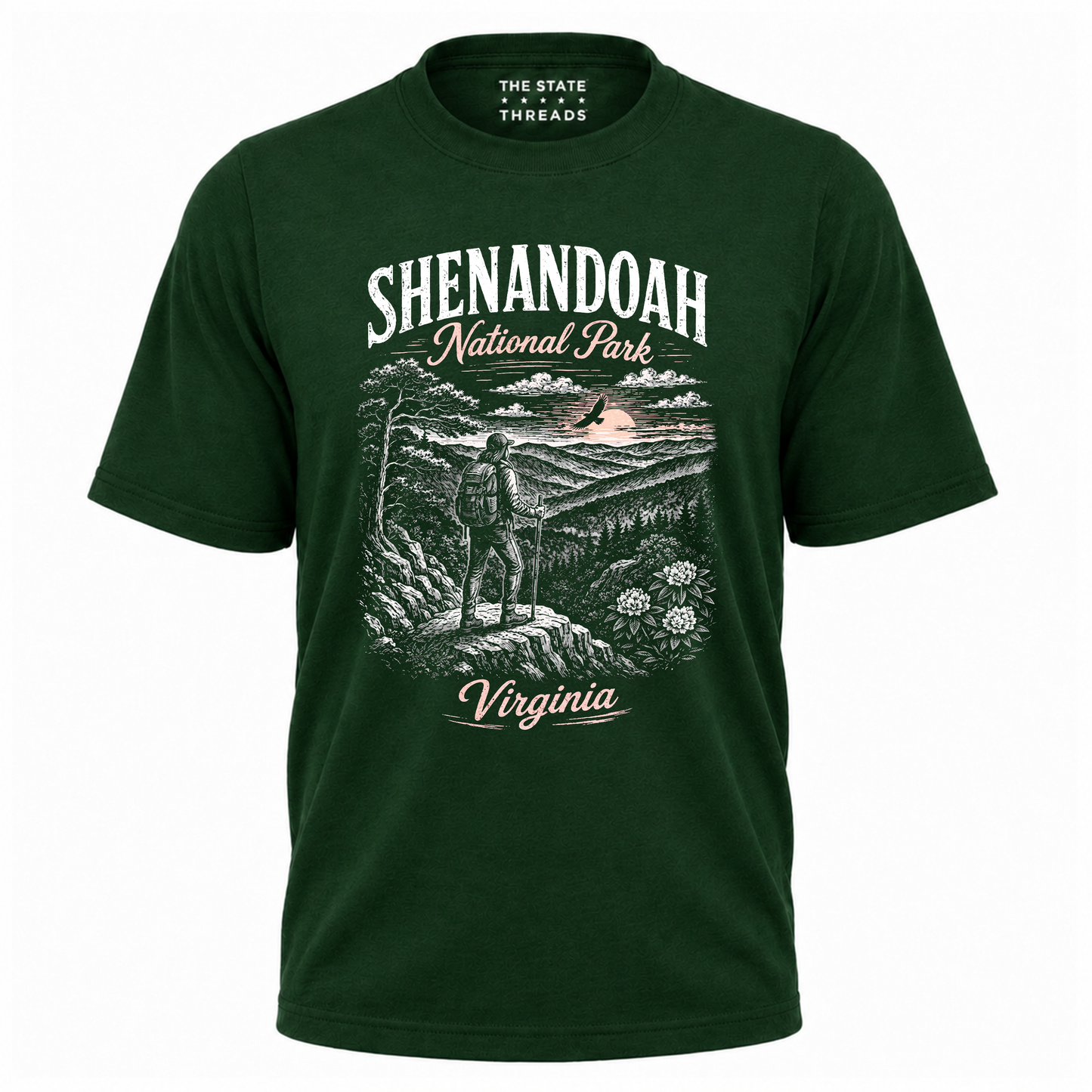 Shenandoah National Park Virginia Vintage Hiking Shirt
