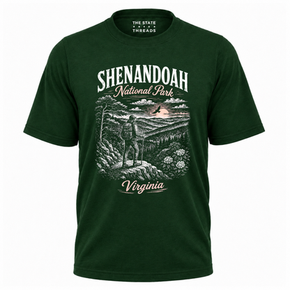 Shenandoah National Park Virginia Vintage Hiking Shirt