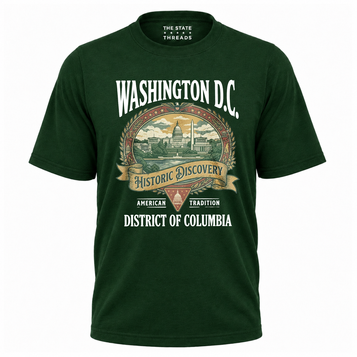 Washington DC Historic Discovery American Tradition Shirt