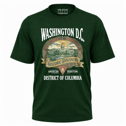 Washington DC Historic Discovery American Tradition Shirt
