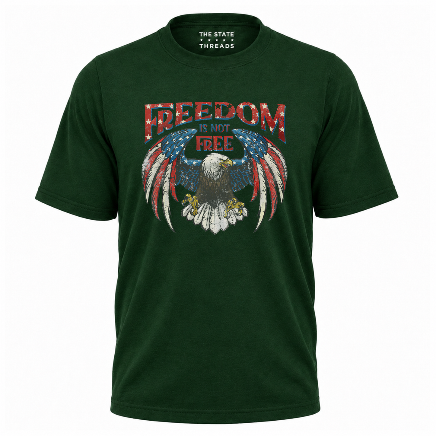 America Freedom Is Not Free Patriotic Eagle Shirt