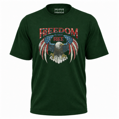 America Freedom Is Not Free Patriotic Eagle Shirt