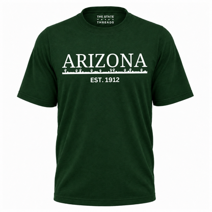 Arizona Est 1912 Cactus Horizon Desert Shirt