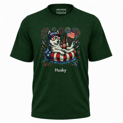 America 250 Patriotic Dogs July 4th Shirt