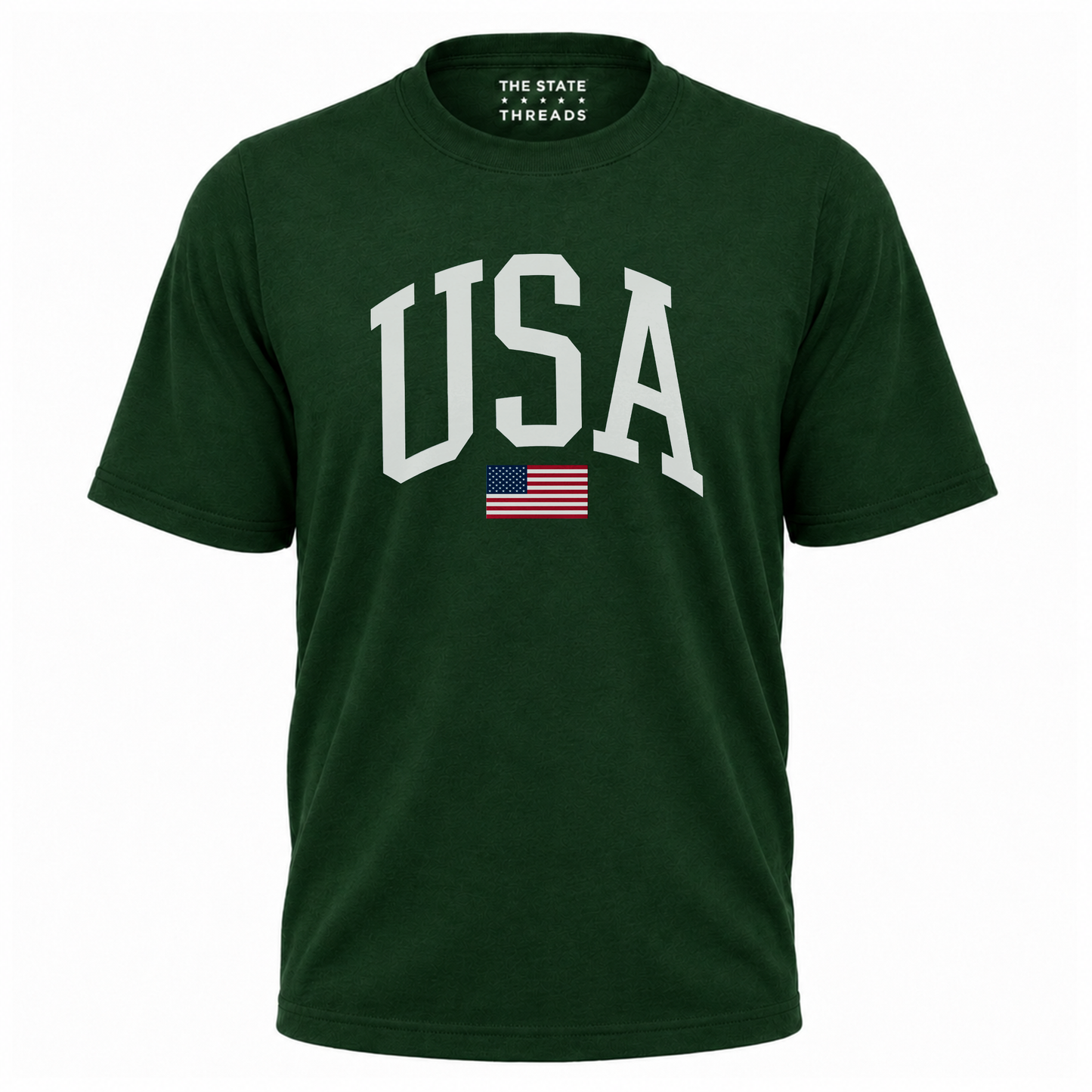 America Minimalist USA Flag Retro Patriotic Shirt