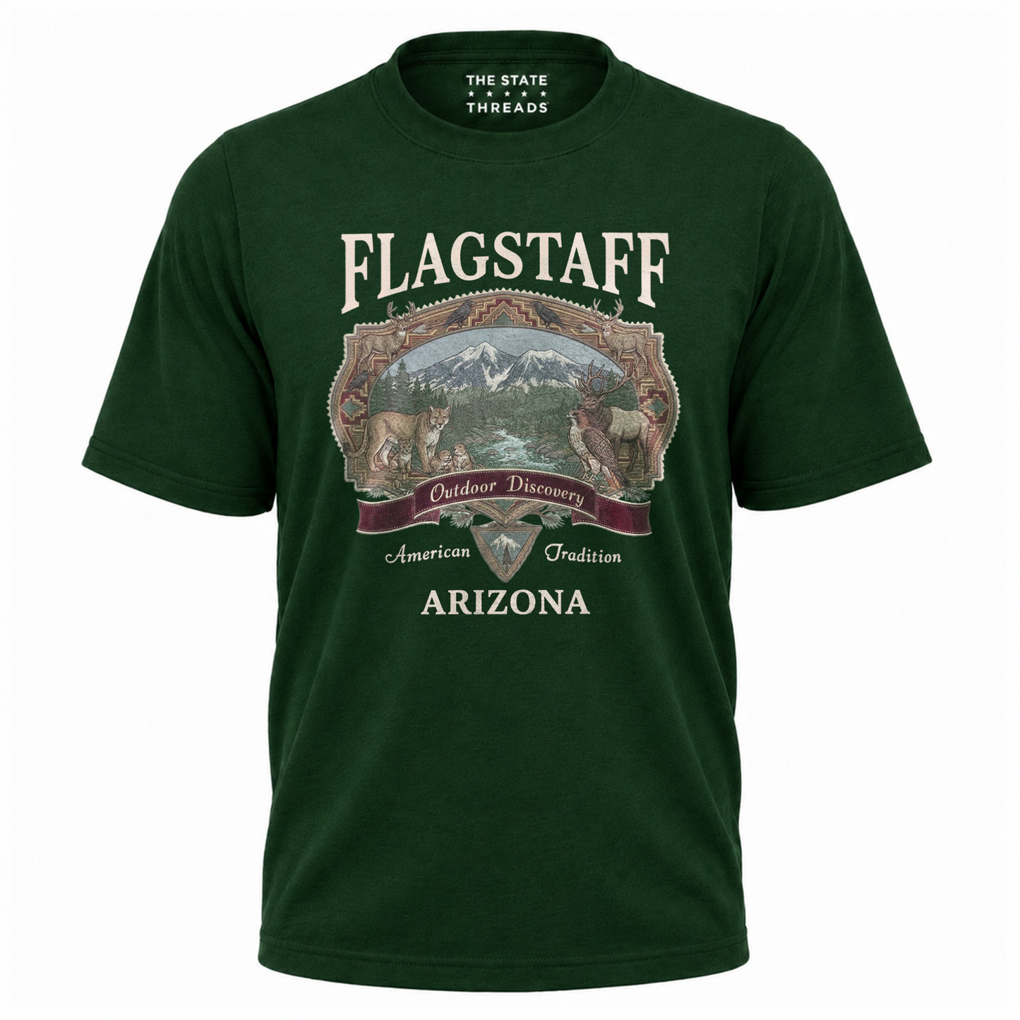 Flagstaff Arizona Mountain Wildlife Outdoor Discovery Shirt