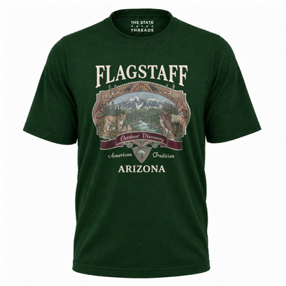 Flagstaff Arizona Mountain Wildlife Outdoor Discovery Shirt