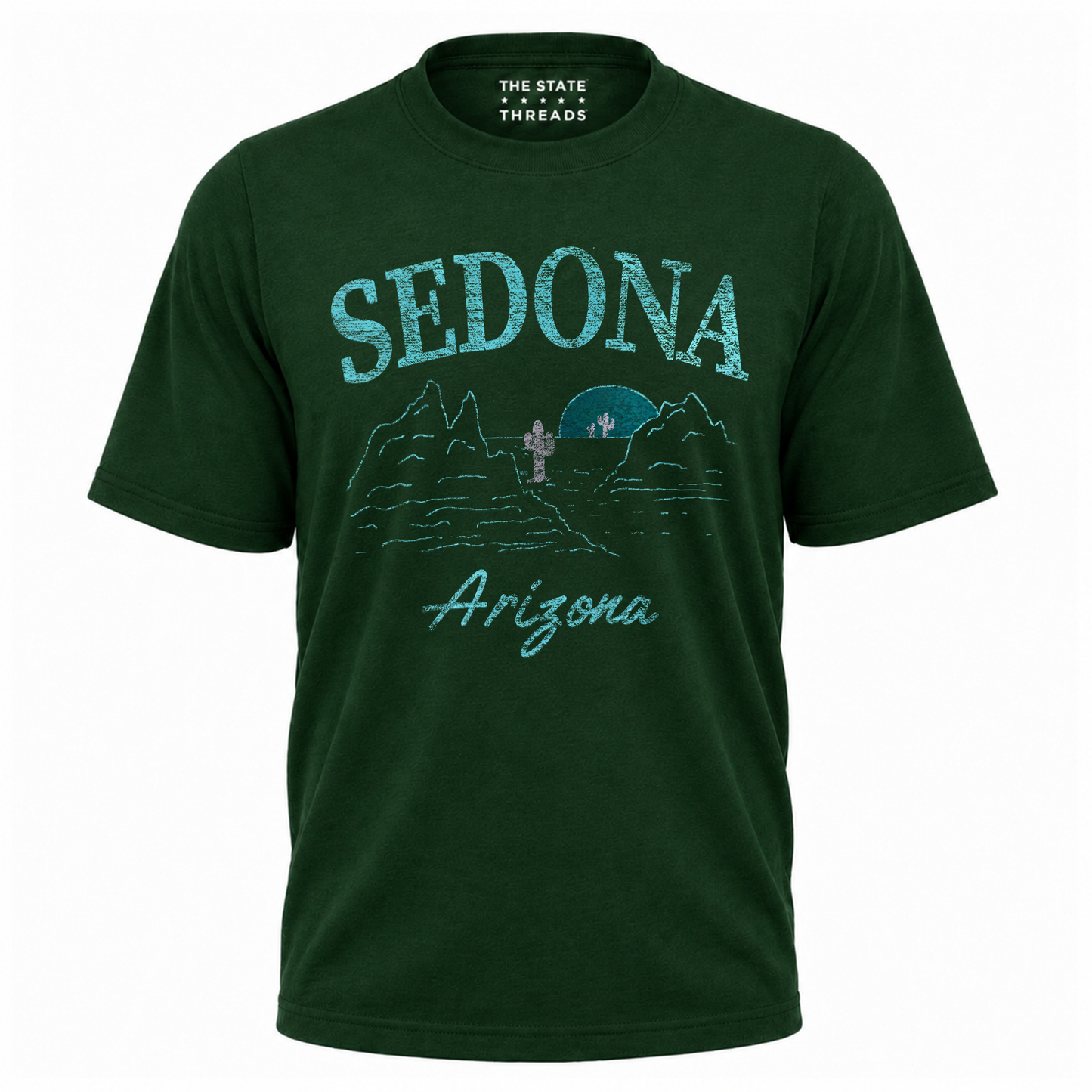 Sedona Arizona Red Rock Desert Sunset Vintage Shirt