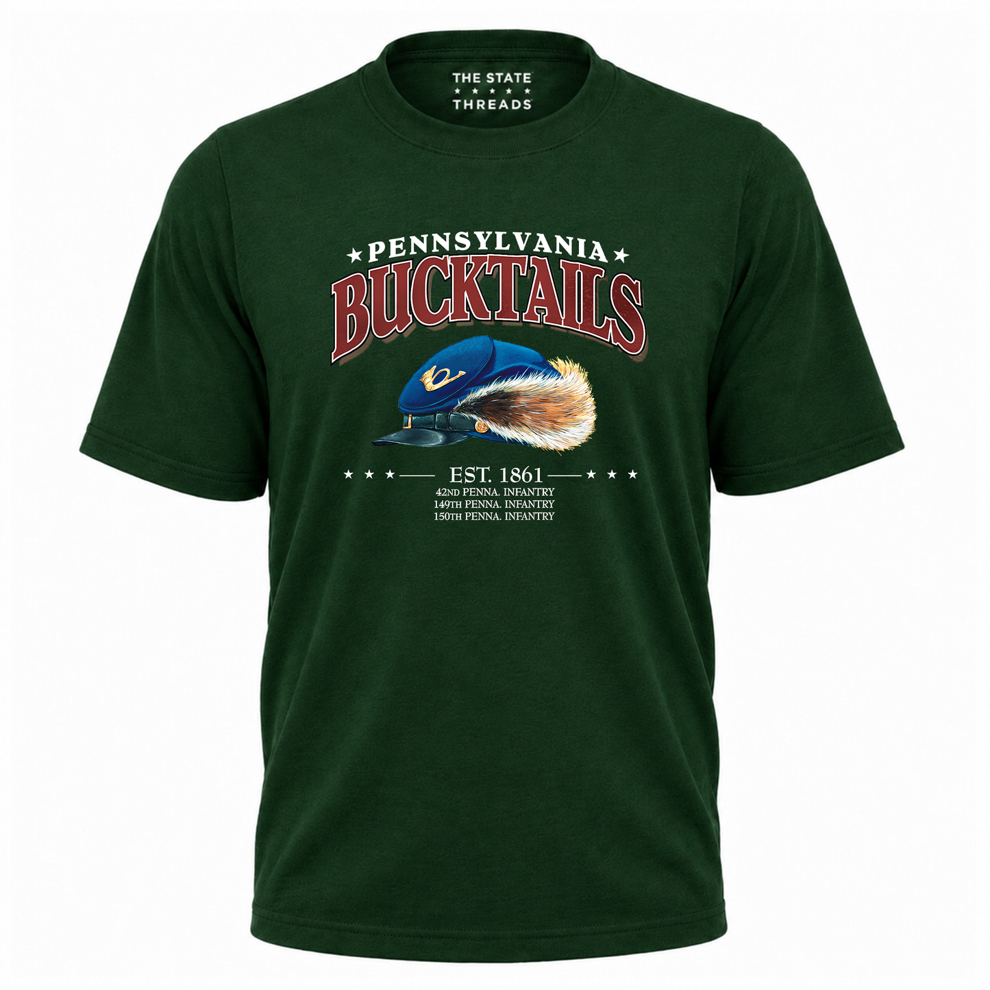 Pennsylvania Bucktails Civil War Est 1861 Shirt