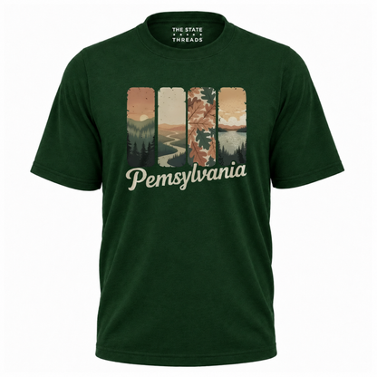 Pennsylvania Nature Scenic Landscape State Pride Shirt