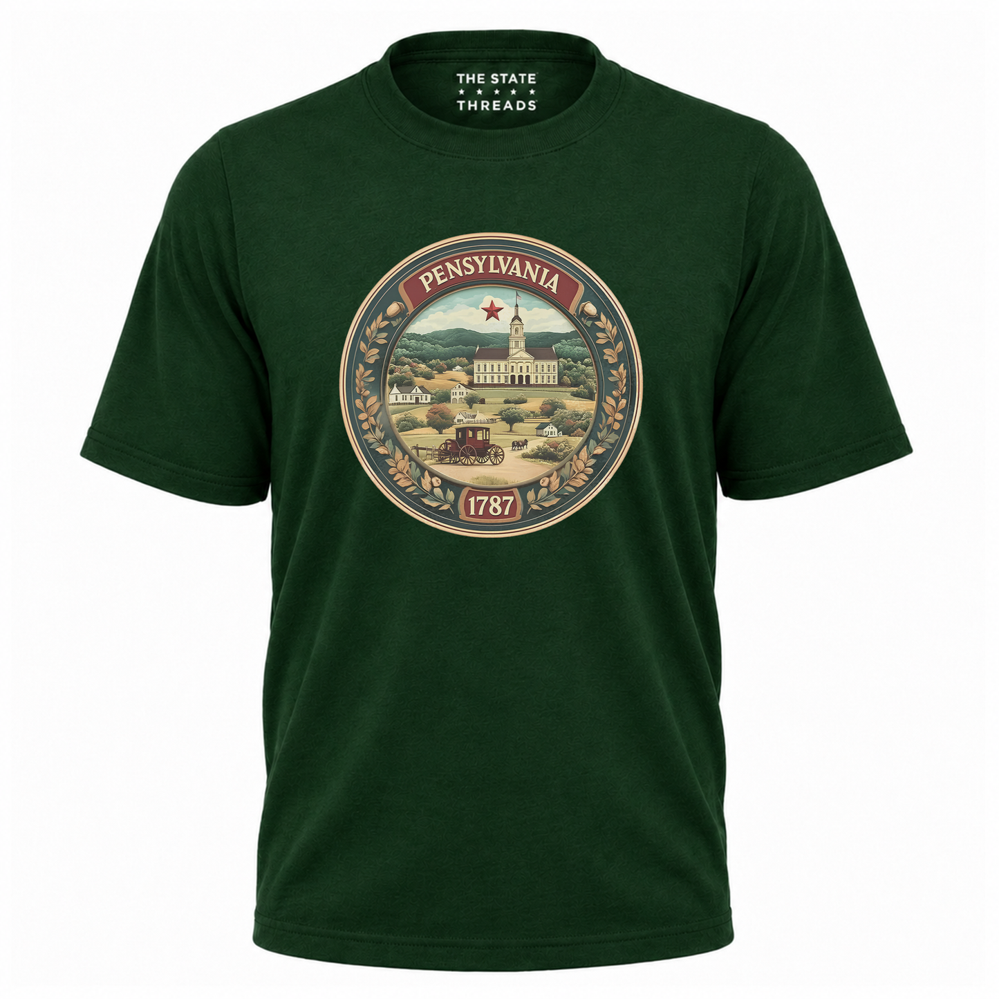 Pennsylvania 1787 Historic Landmark Mountain Shirt