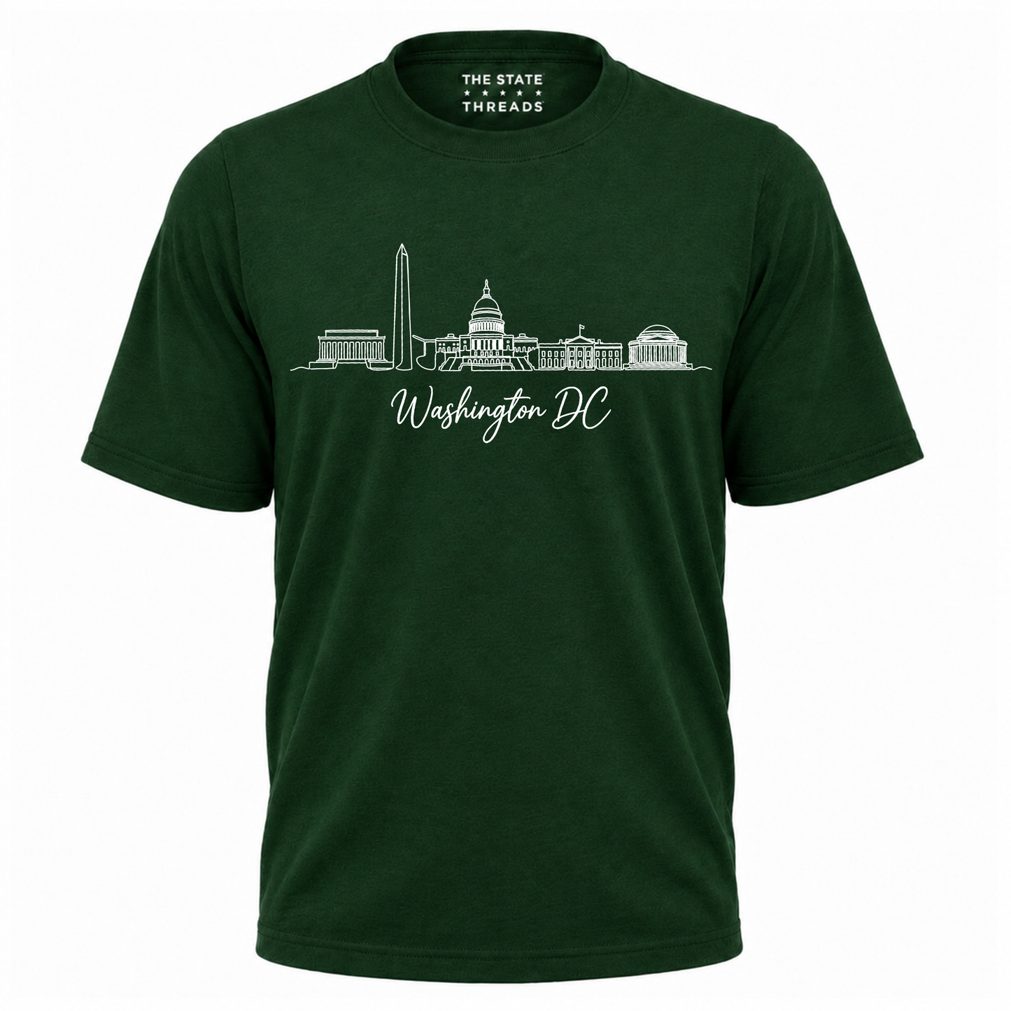 Washington DC Skyline Line Art Shirt