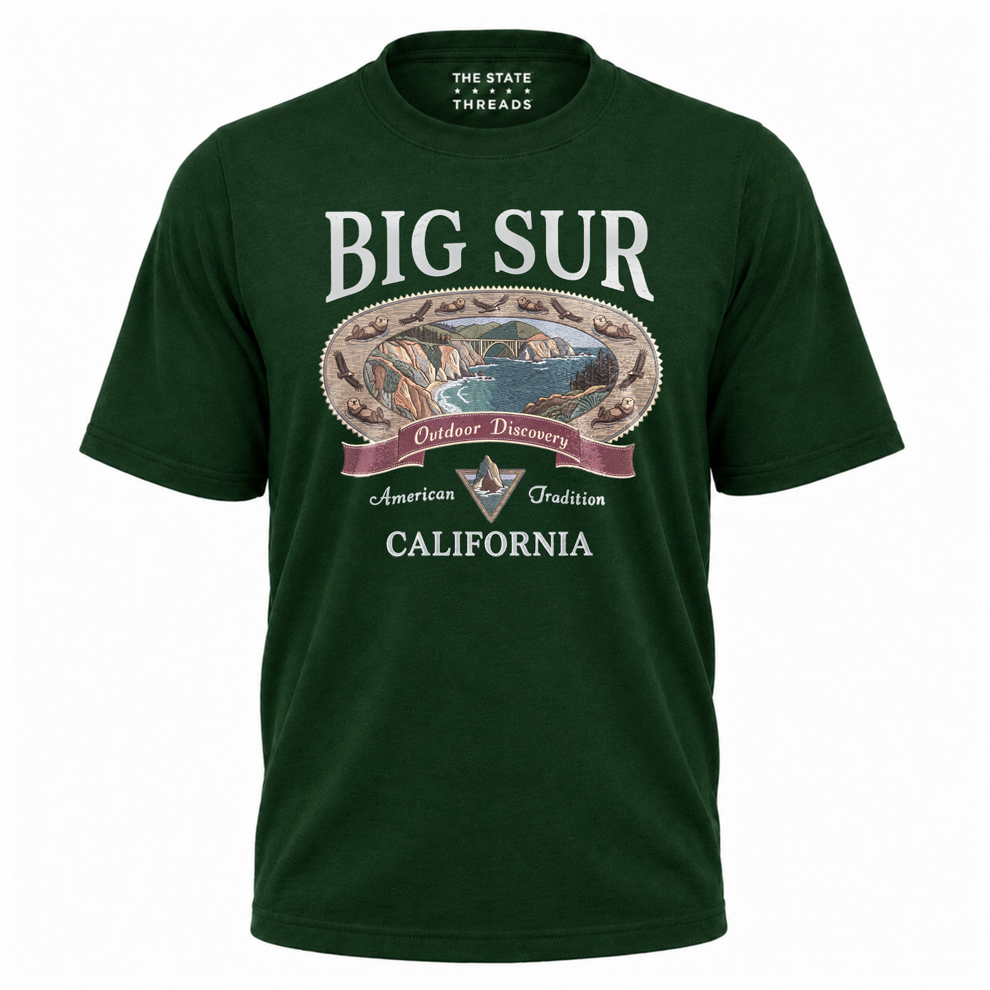 California Big Sur Outdoor Discovery Coast Bridge Shirt