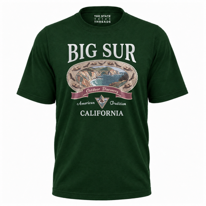 California Big Sur Outdoor Discovery Coast Bridge Shirt