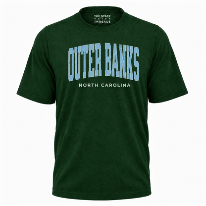 Outer Banks North Carolina OBX Varsity Beach Shirt