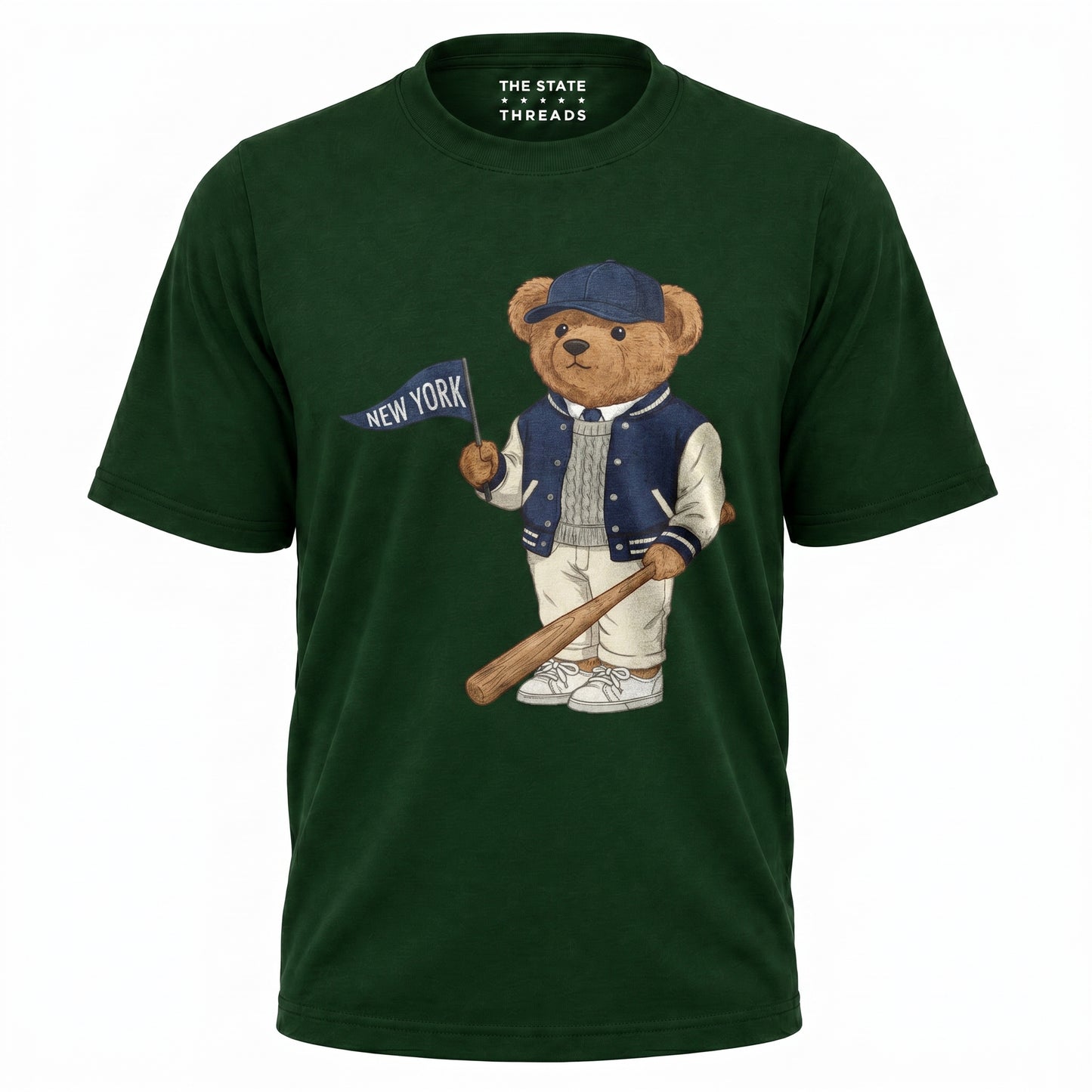 New York Baseball Bear Shirt