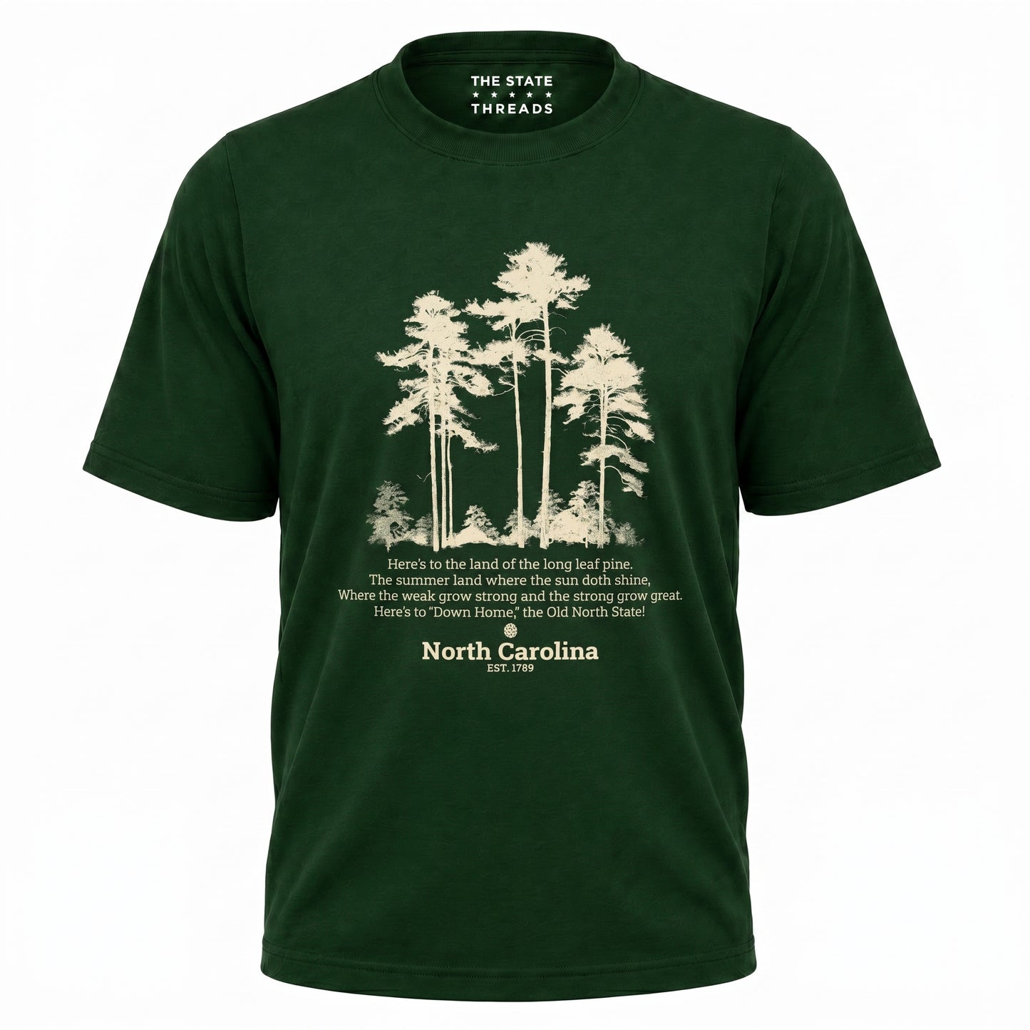 North Carolina Long Leaf Pine Old North State Shirt