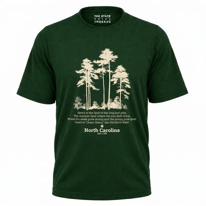 North Carolina Long Leaf Pine Old North State Shirt