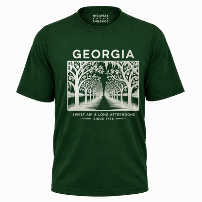 Georgia Sweet Air Long Afternoons Southern Heritage Shirt