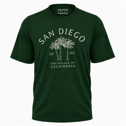 San Diego Palm Tree Birthplace Shirt