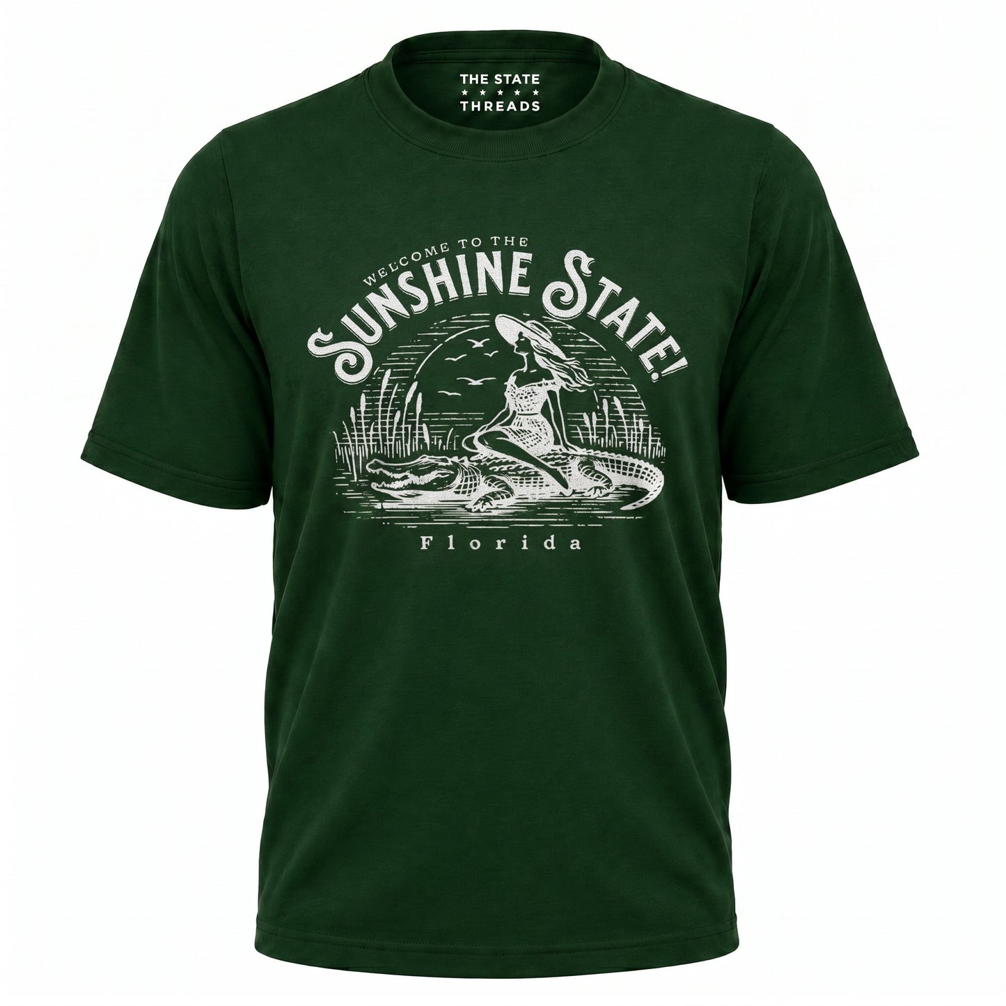 Welcome to Florida Sunshine State Alligator Shirt