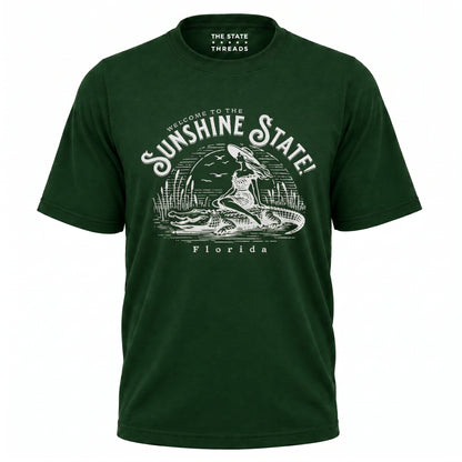 Welcome to Florida Sunshine State Alligator Shirt